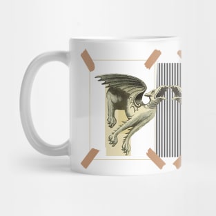 gargoyles medieval monsters architecture Mug